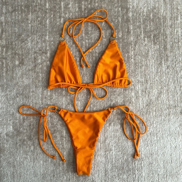 CANALUZ SWIM Bikini in Mango - Picture 3 of 11